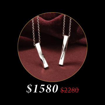 925純銀 一生的羈伴 項鍊