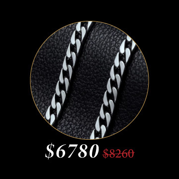 925純銀 古巴 銀鍊