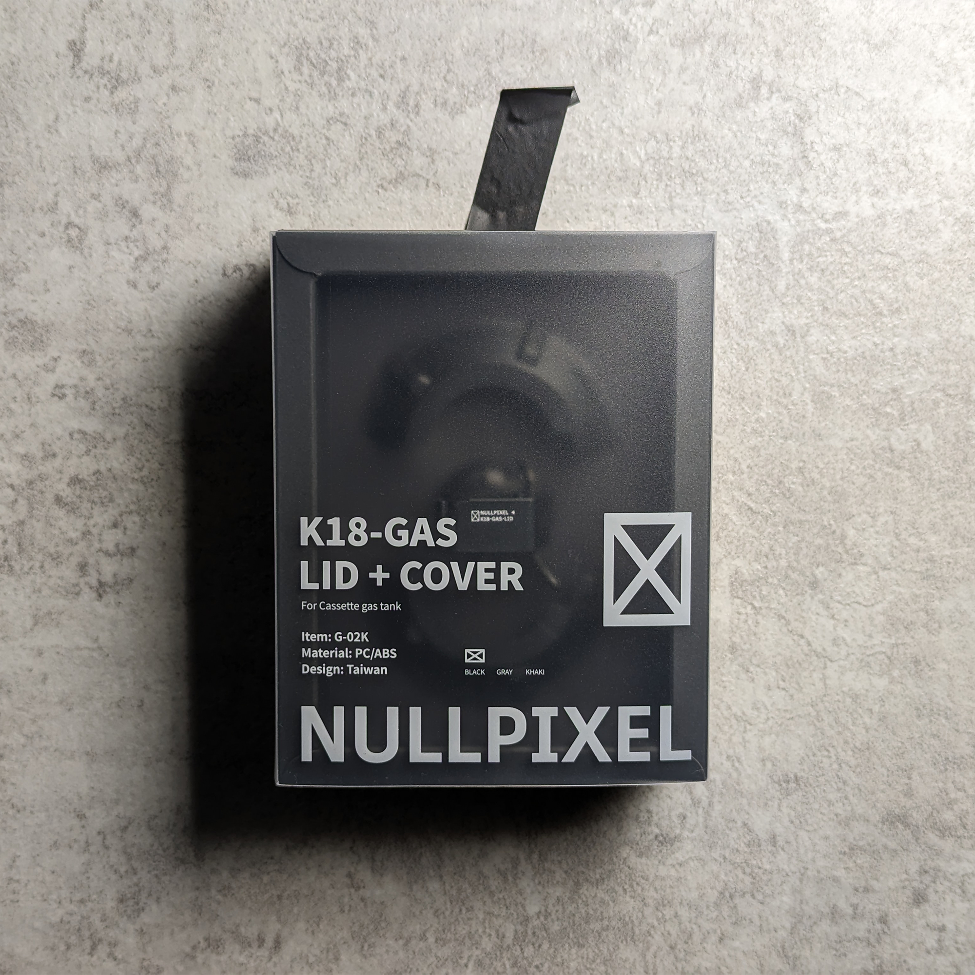 NULLPIXEL】⊠ K18-GAS "V2" LID+COVER