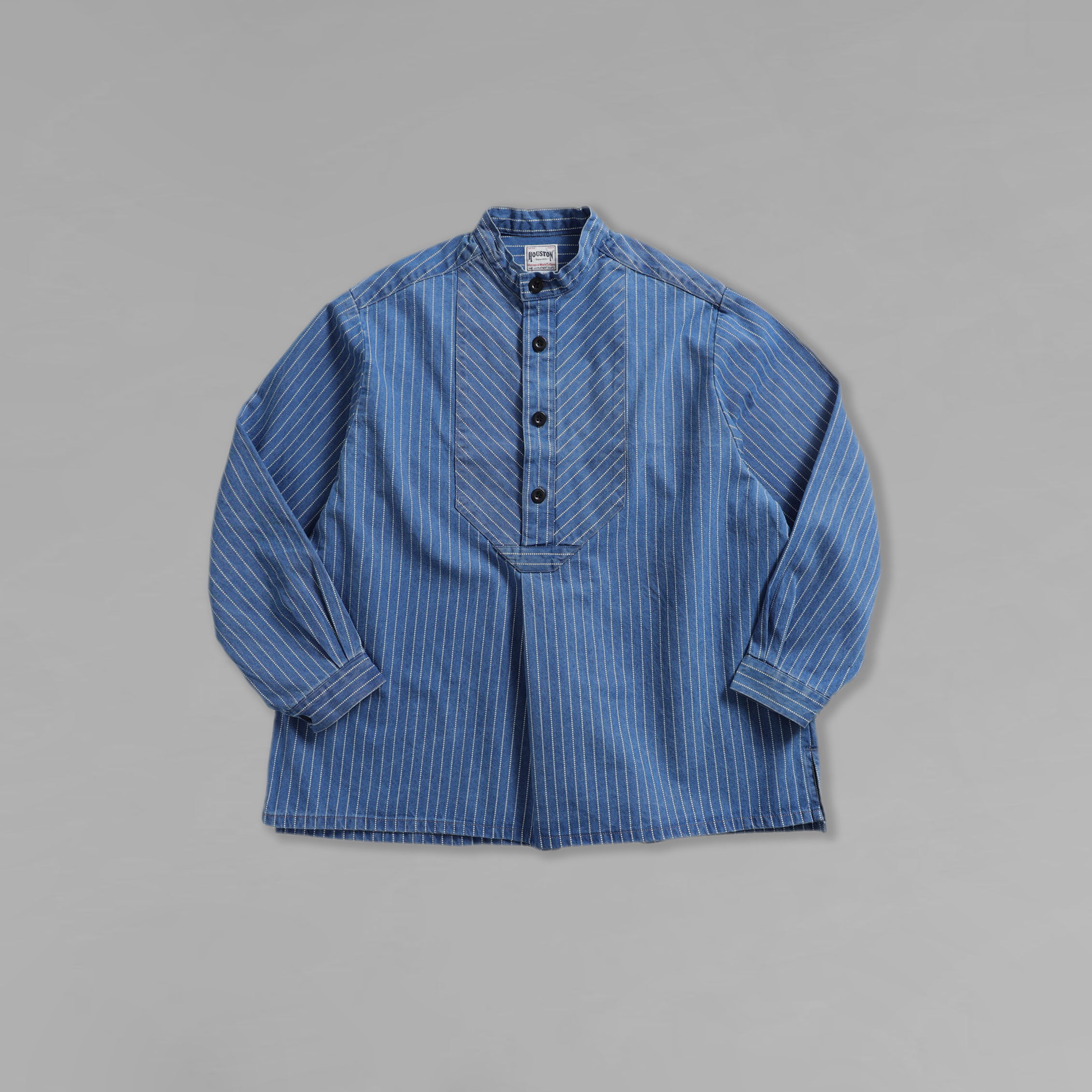 HOUSTON Wabash German Fisherman Shirt ╭ 2色 ╮