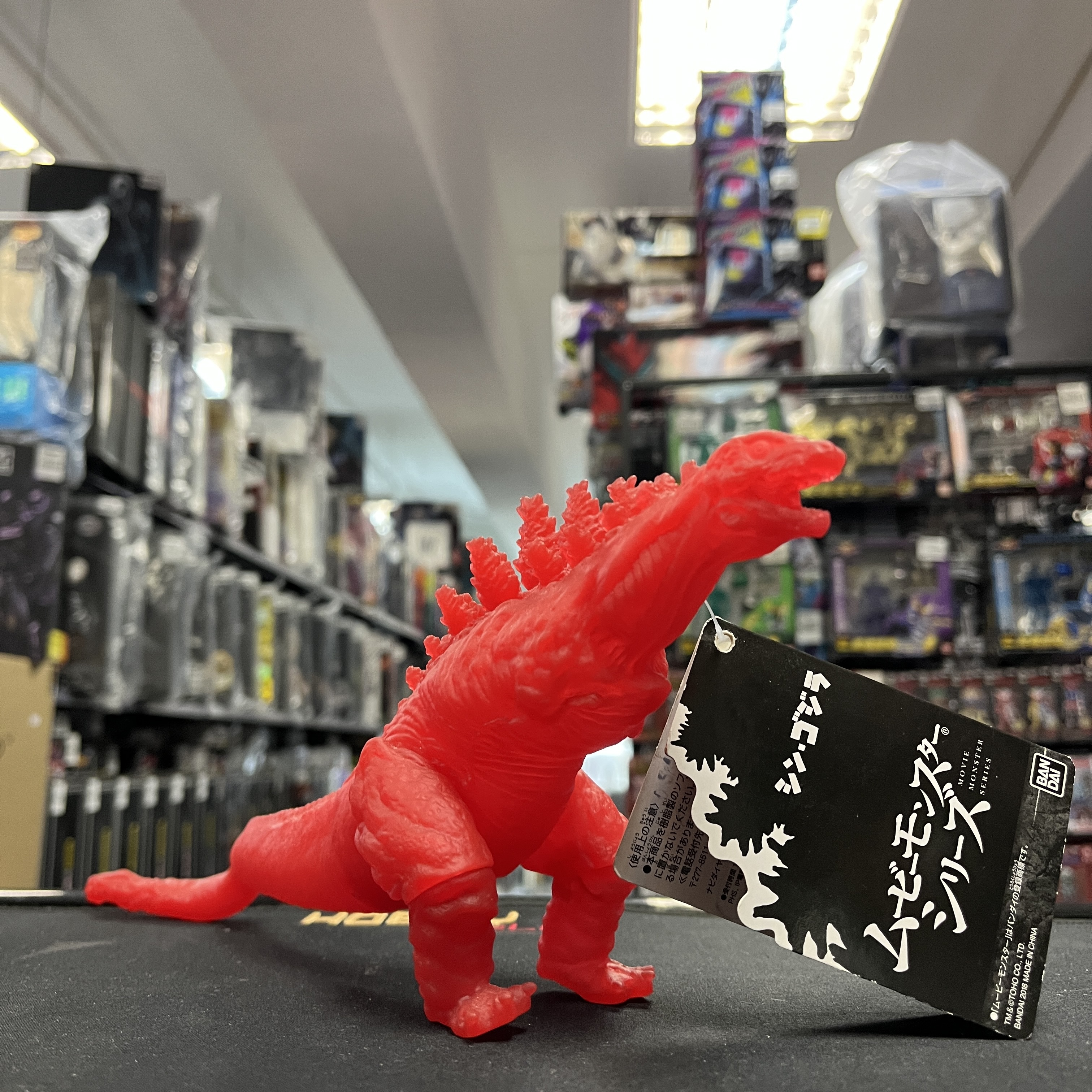 怪獸系列-軟膠 哥斯拉2016 第三型態 紅色VER.