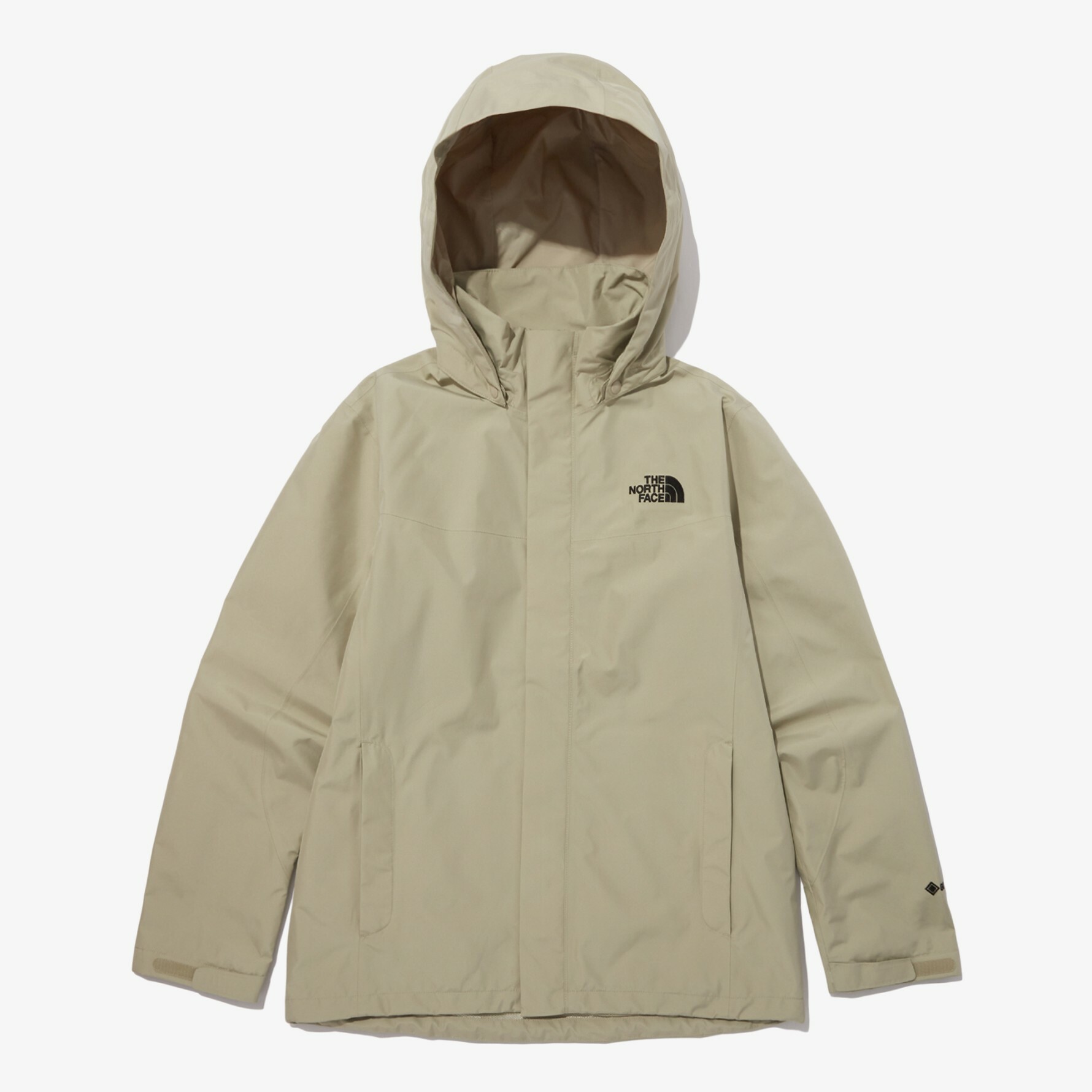 THE NORTH FACE 男 SUPERLIGHT GTX 連帽外套 卡其 NJ2GP08B