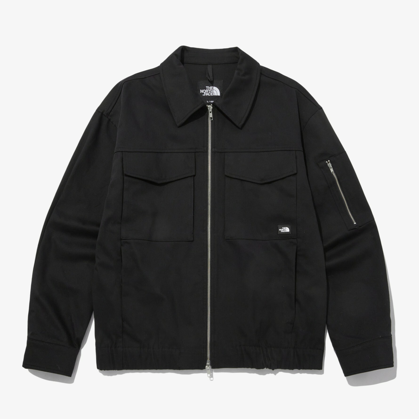 THE NORTH FACE ALL-ROUND COLLAR BOMBER 有領外套黑NJ3BP00A