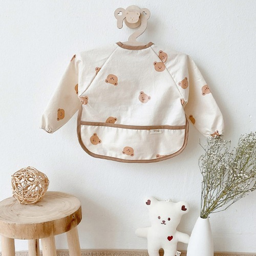 (現貨)DTD防水輔食飯衣