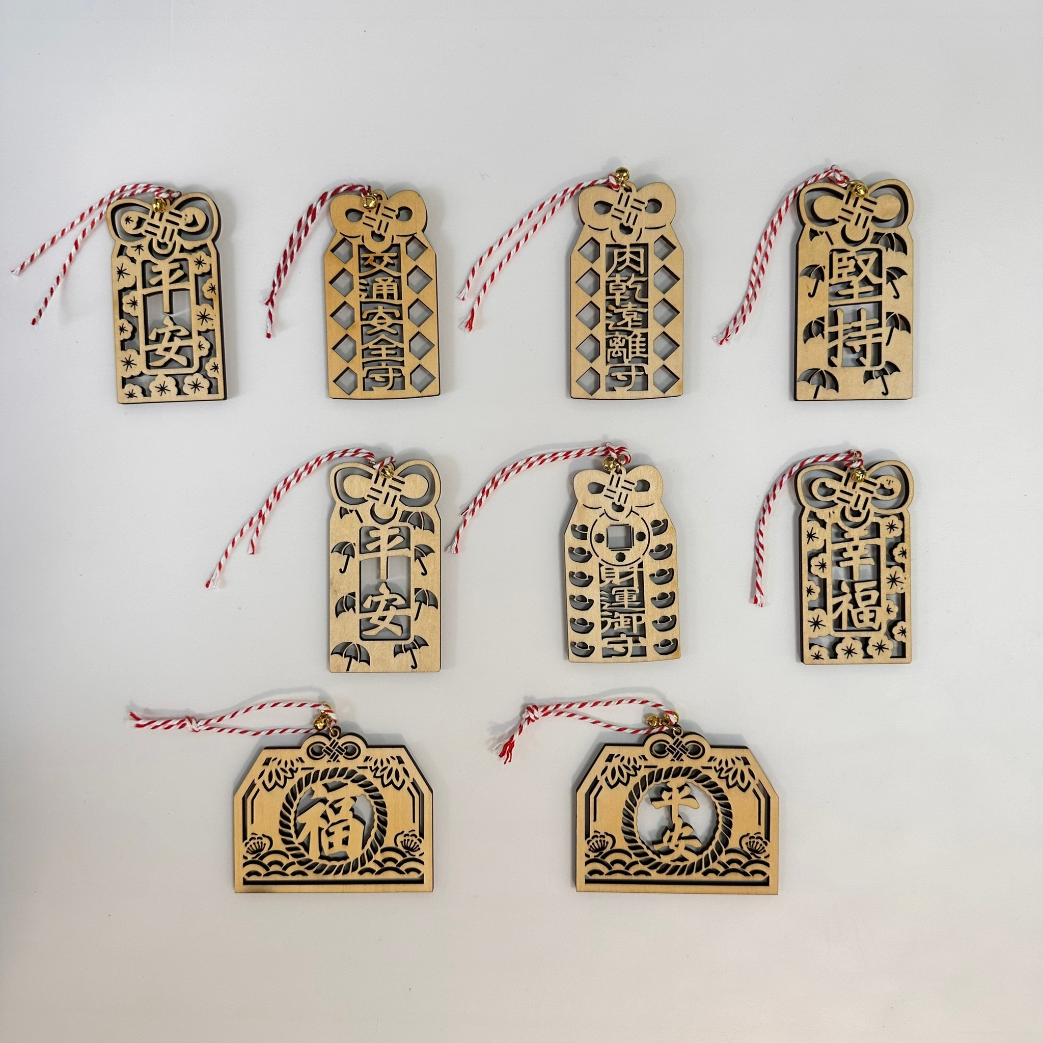 9caketopper 木製御守| 車掛掛飾| 九款可選| 香港品牌 香港設計| 香港製造