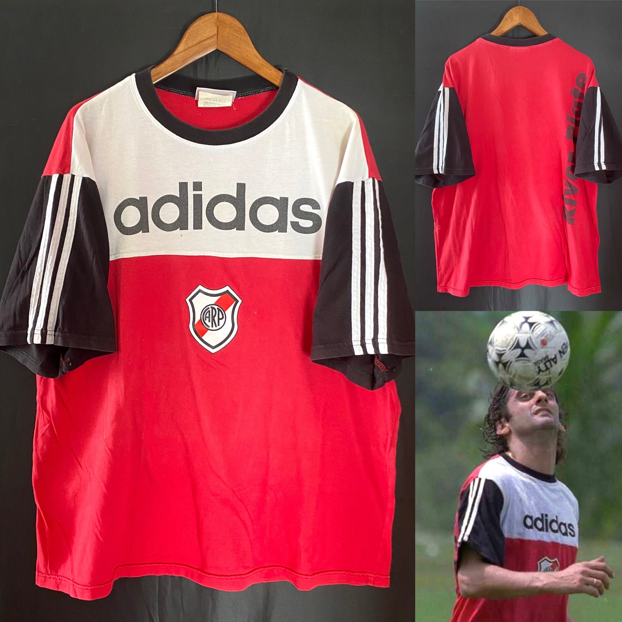 (落場版) 河床 1994-1995 Adidas 落場版訓練球衣