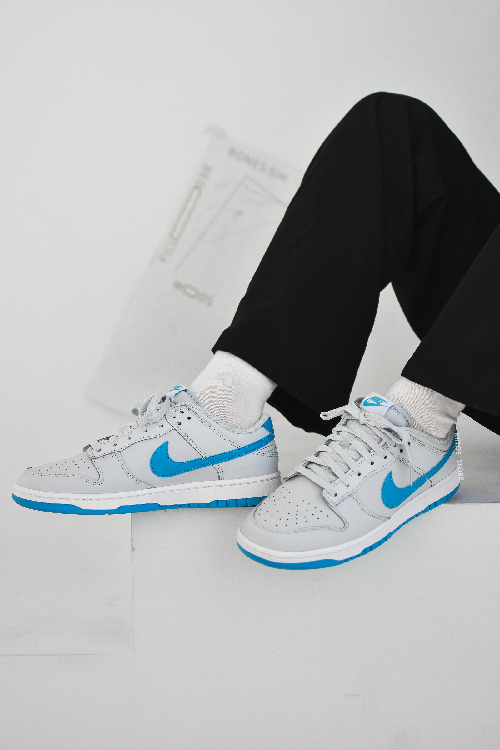 NIKE DUNK LOW 灰藍配色 DV0831-001