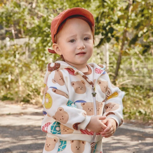 (現貨) DTD Donut系列加絨連帽外套