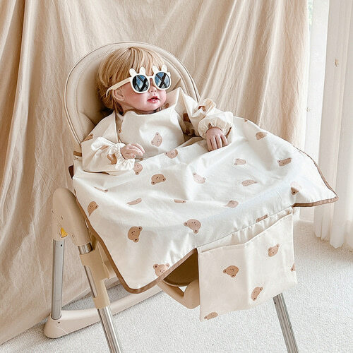 (現貨) DTD BLW輔食飯衣連枱墊