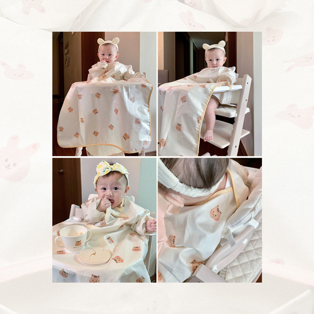 (現貨) DTD BLW輔食飯衣連枱墊