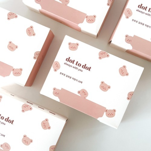 (現貨) DTD一次性口水肩(熊仔/松鼠一盒20pc)