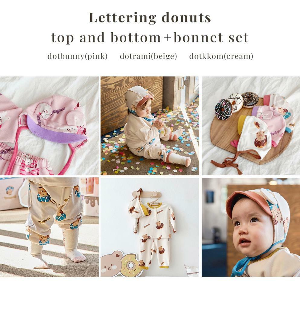 (現貨) DTD Donut系列衫+褲+帽set