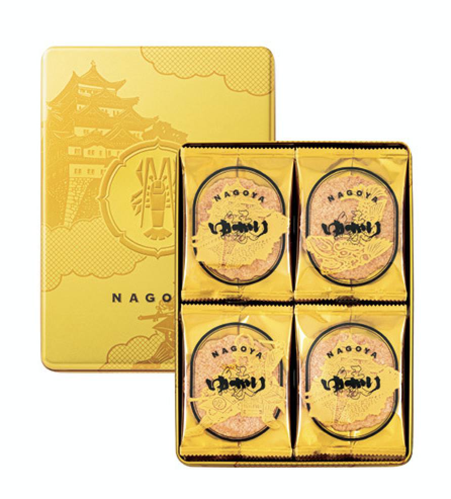 【年賀精選】坂角総本舖 名古屋黄金罐元祖蝦餅