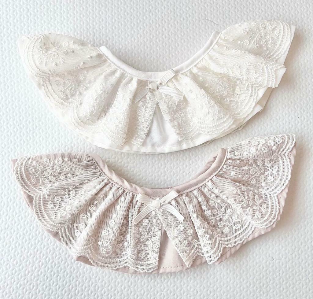 (現貨) JP Ruffle Lace領仔襯衫