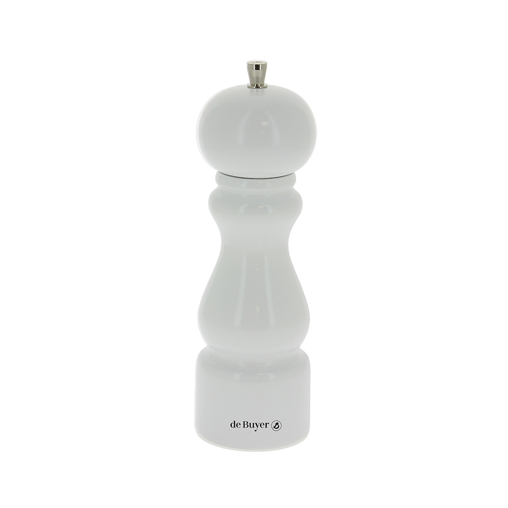 RUMBA l 胡椒粒/海鹽白色亮面烤漆研磨罐 20CM