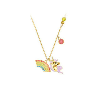 歐美直送 SWAROVSKI 彩虹獨角獸 OOT WORLD 項鏈 鎖骨鏈