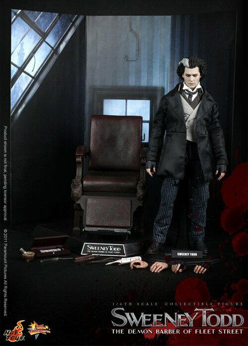 hot toys mms149 Sweeney Todd Johnny Depp 魔街理髮師