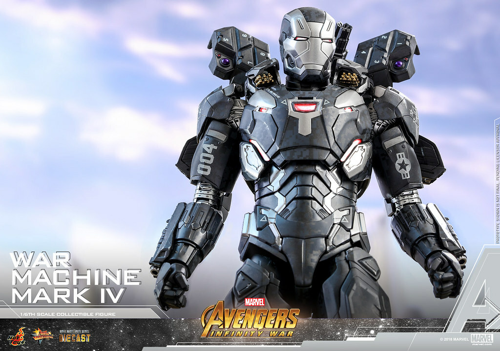 Hot Toys – MMS499D26 –《復仇者聯盟3：無限之戰》戰爭機器馬克4 War Machine Mark IV 1/6