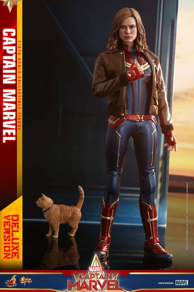 Hot Toys - MMS522 -《驚奇隊長》驚奇隊長 (豪華版) Captain Marvel (Deluxe Version) 1/6