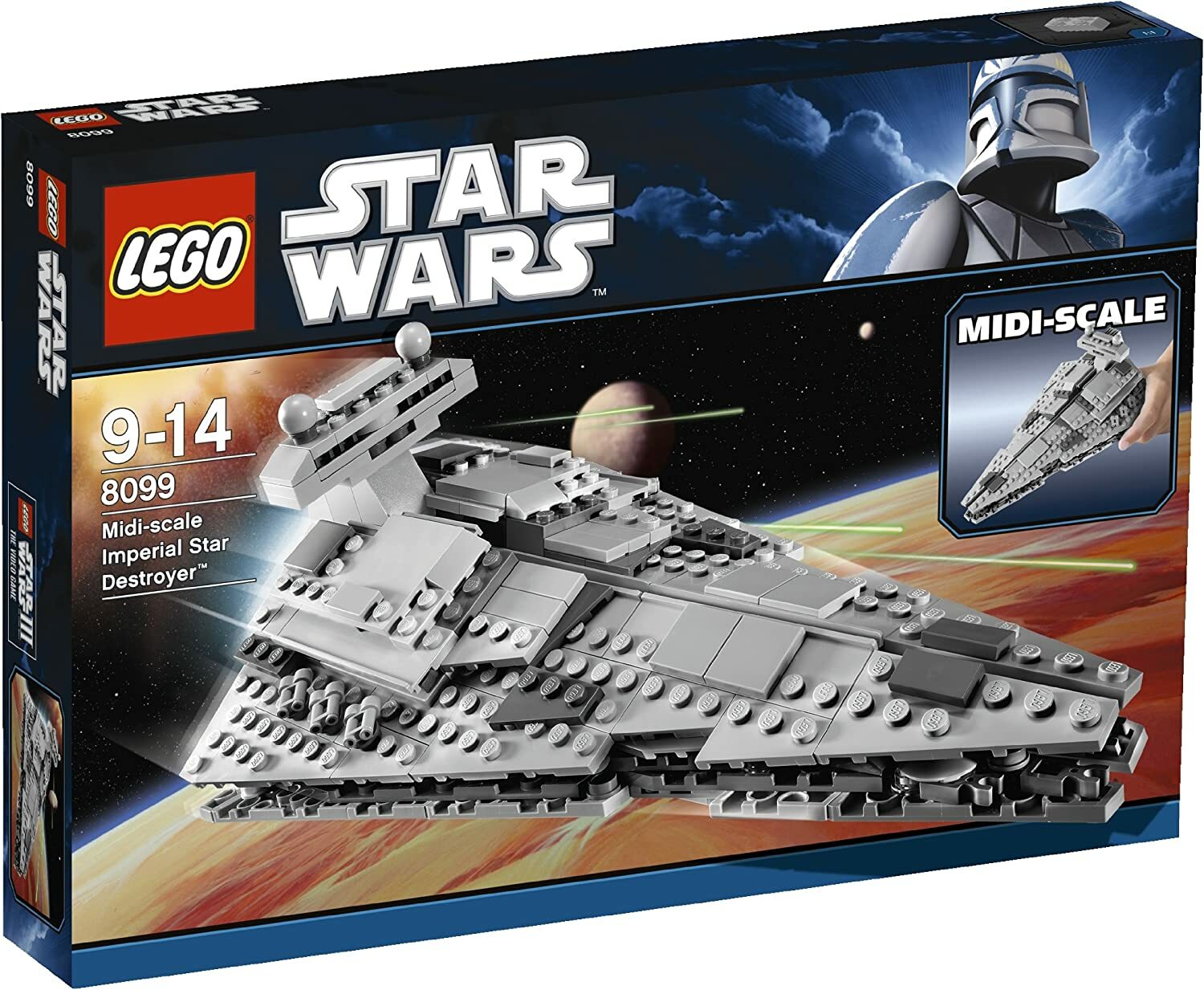 LEGO 8099 Star Wars Midi-Scale Imperial Star Destroyer