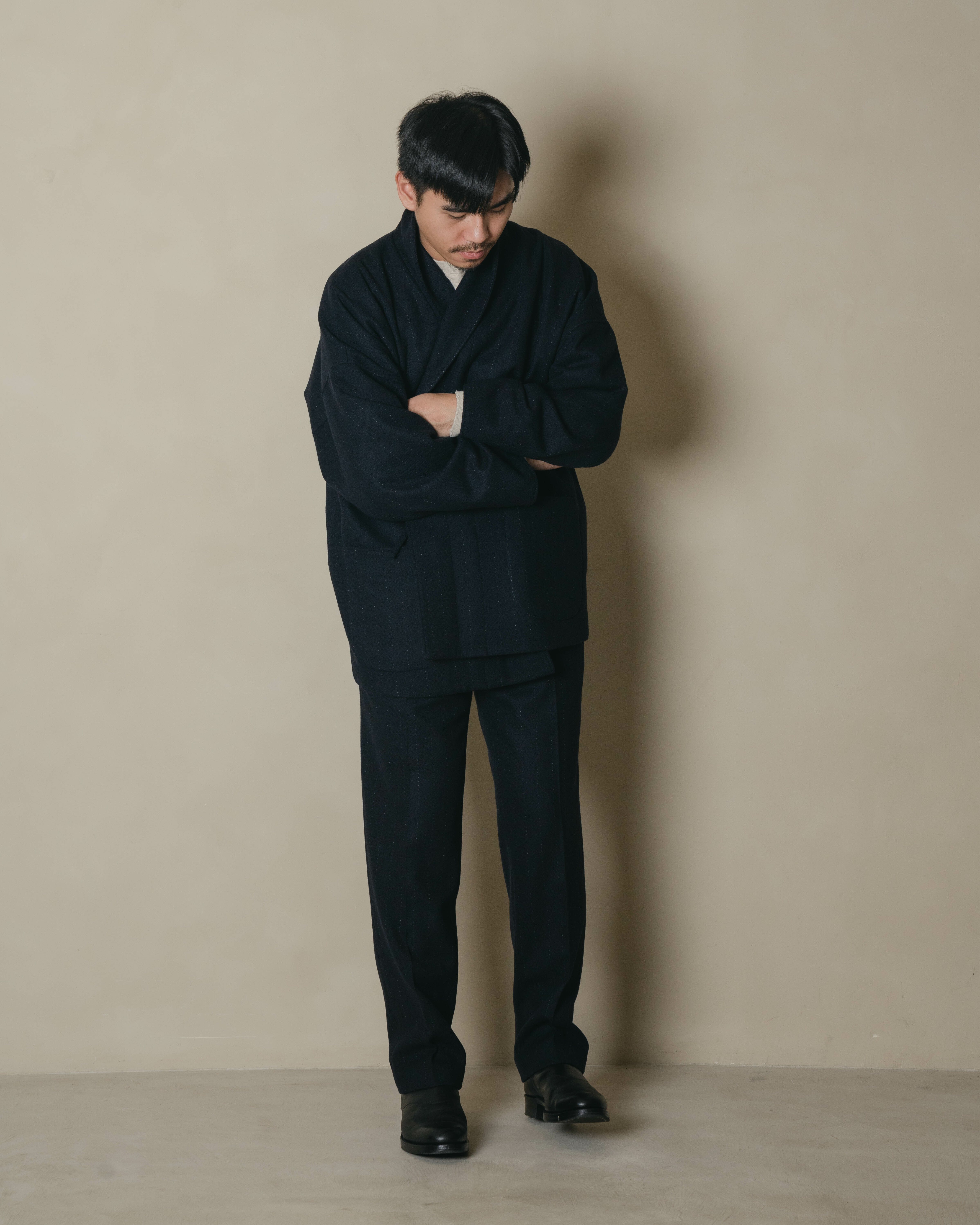 OLD JOE DOUBLE-PLEATED SMARTY TROUSER (2色)