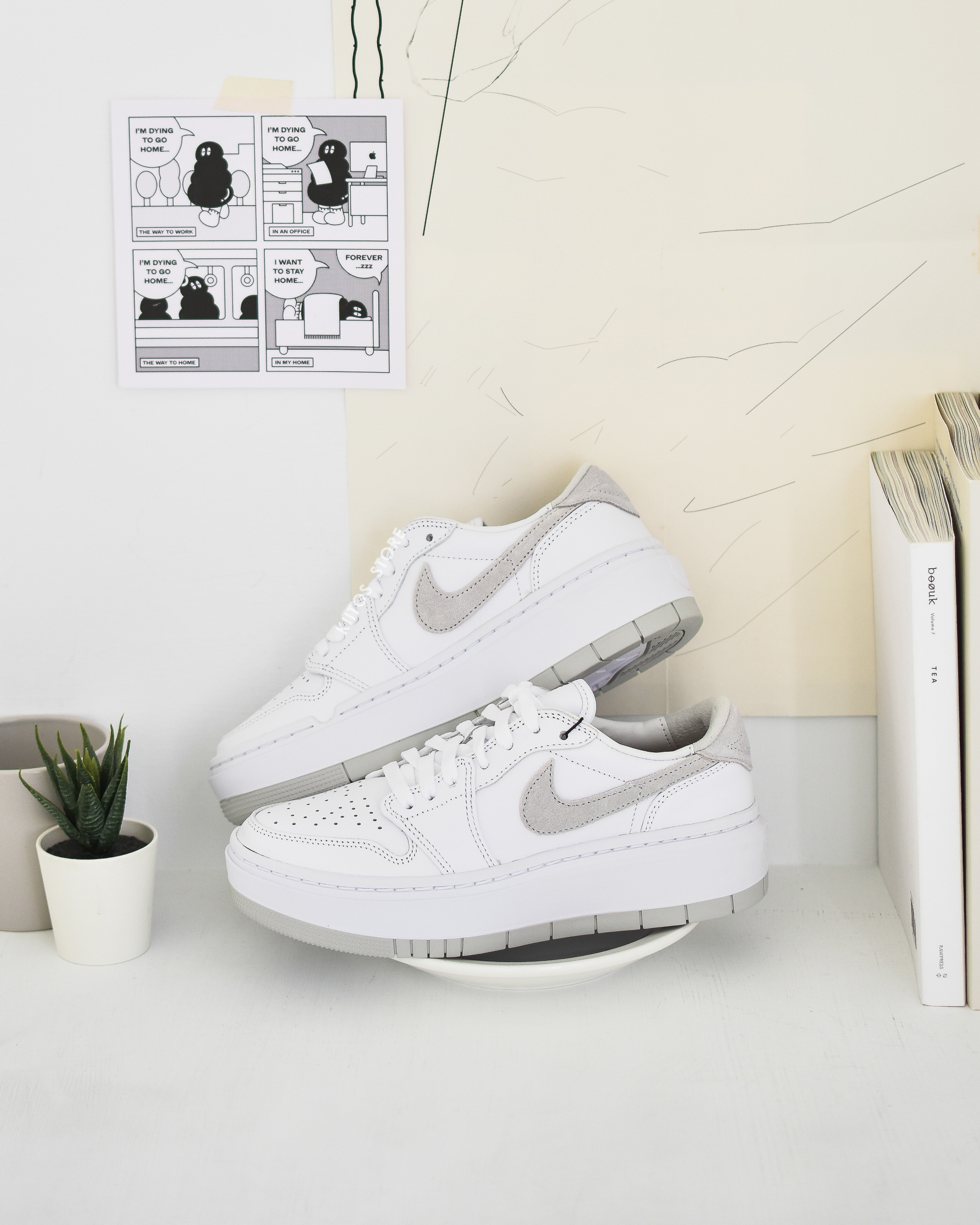 NIKE AIR JORDAN 1 Elevate Low WMNS Neutral GreyDH7004-1