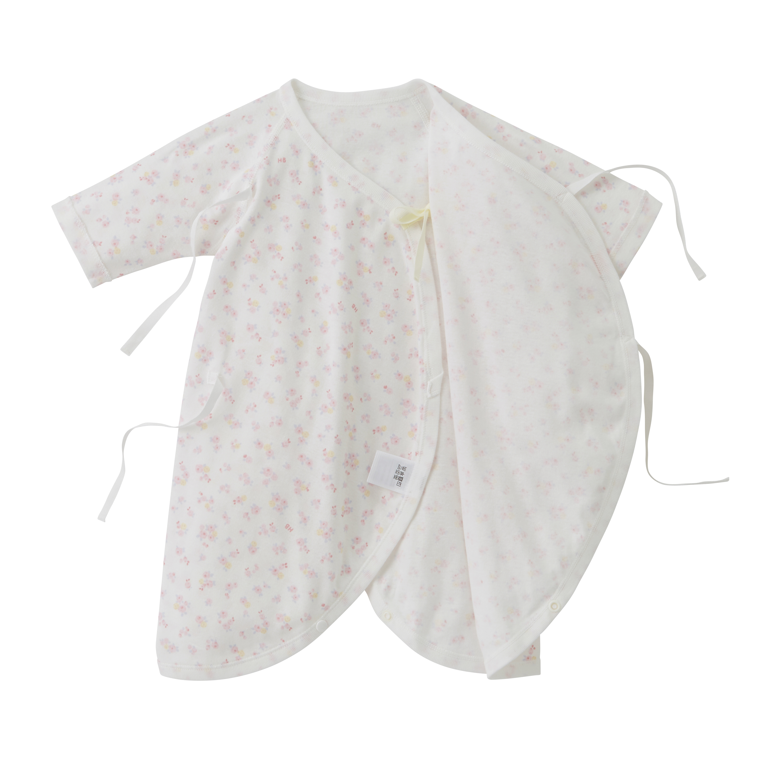 花卉全圖案和服式連體衣