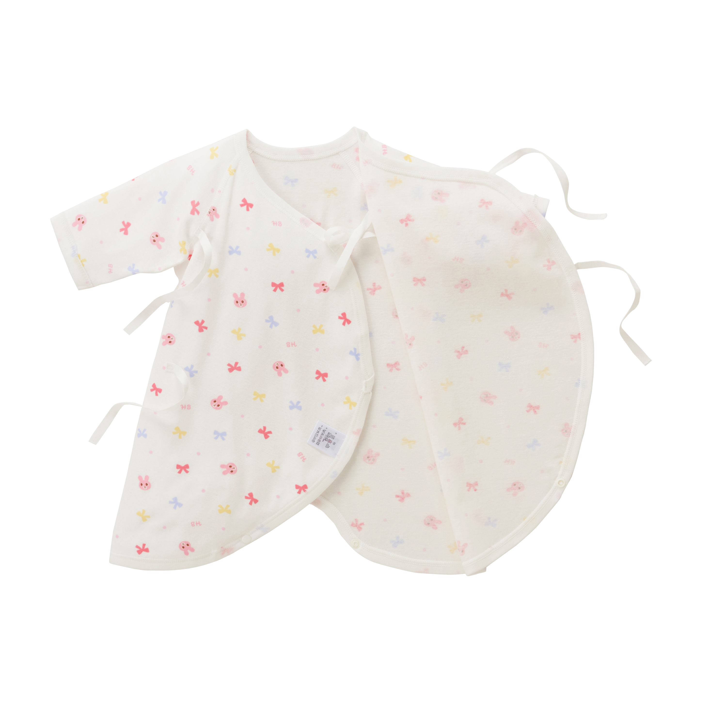 兔子蝴蝶結和服式連體衣