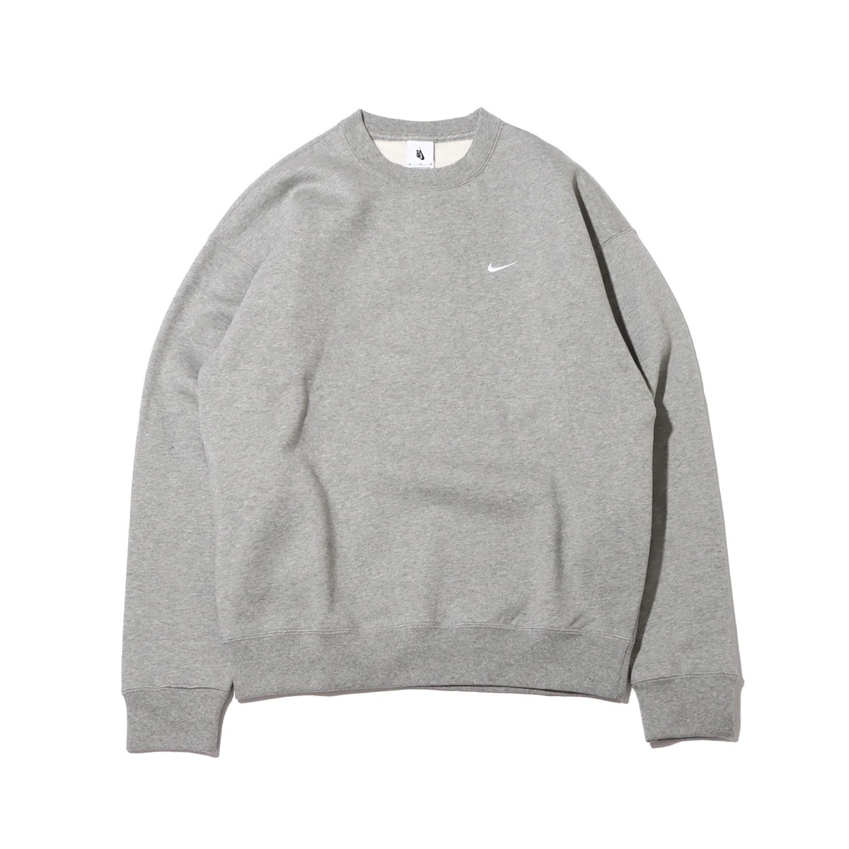 現貨┃男款 NIKE AS M NK SOLO SWSH FLC CRW 內刷毛 刺繡小勾 大學T DX1362