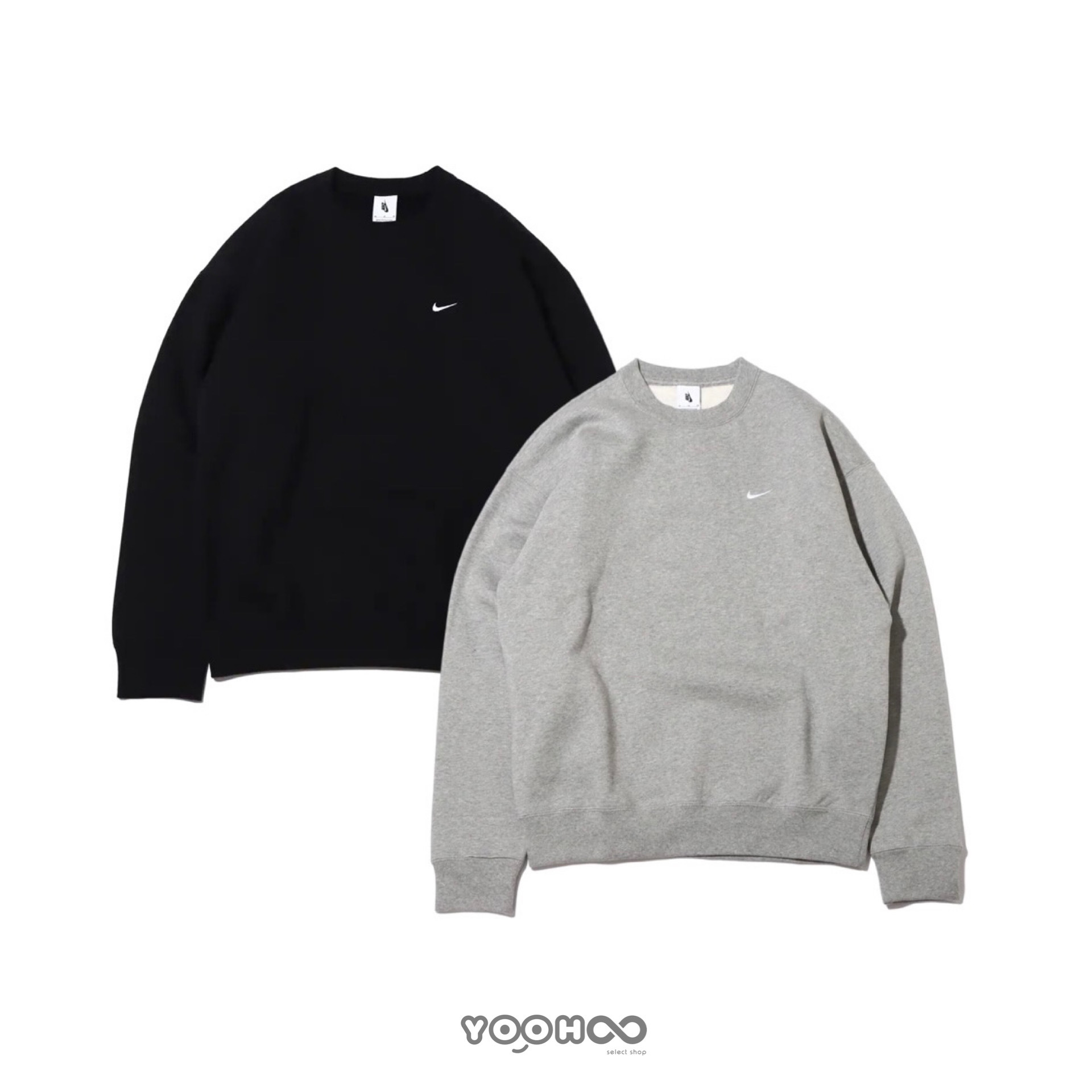 現貨┃男款 NIKE AS M NK SOLO SWSH FLC CRW 內刷毛 刺繡小勾 大學T DX1362