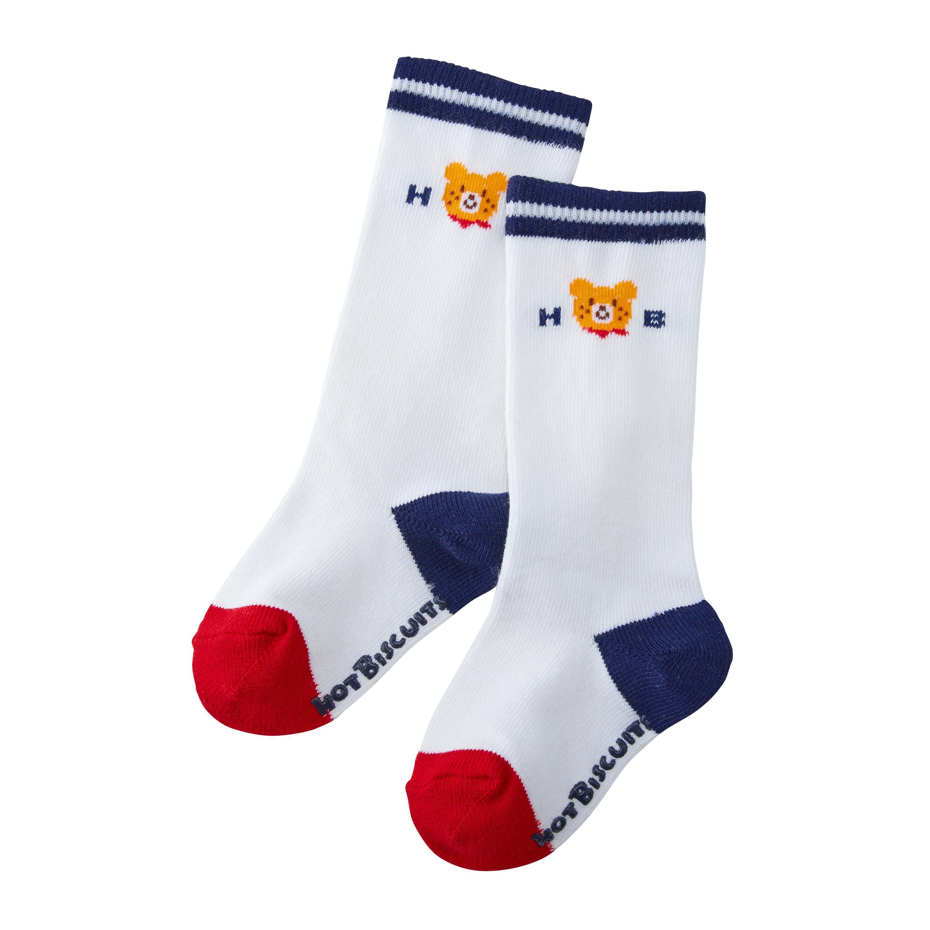 高筒襪藍色（2PCS)