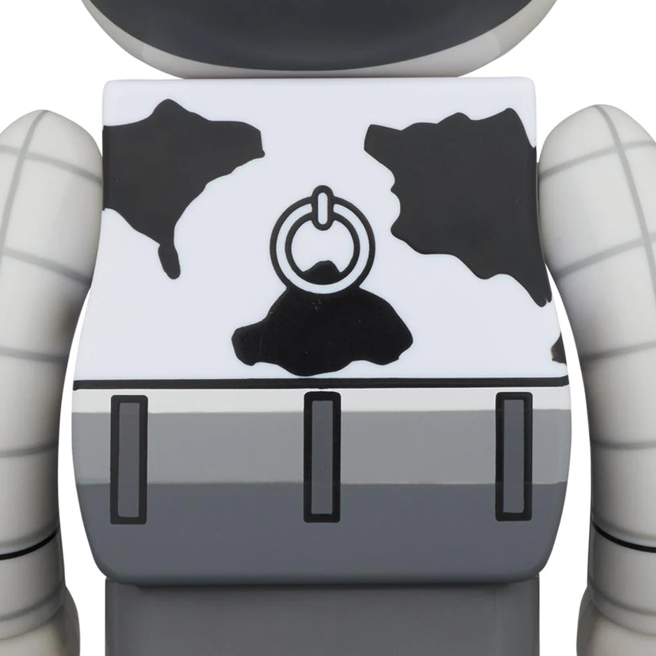 BE@RBRICK WOODY B&W VER. 1000% 玩具總動員 胡迪 黑白