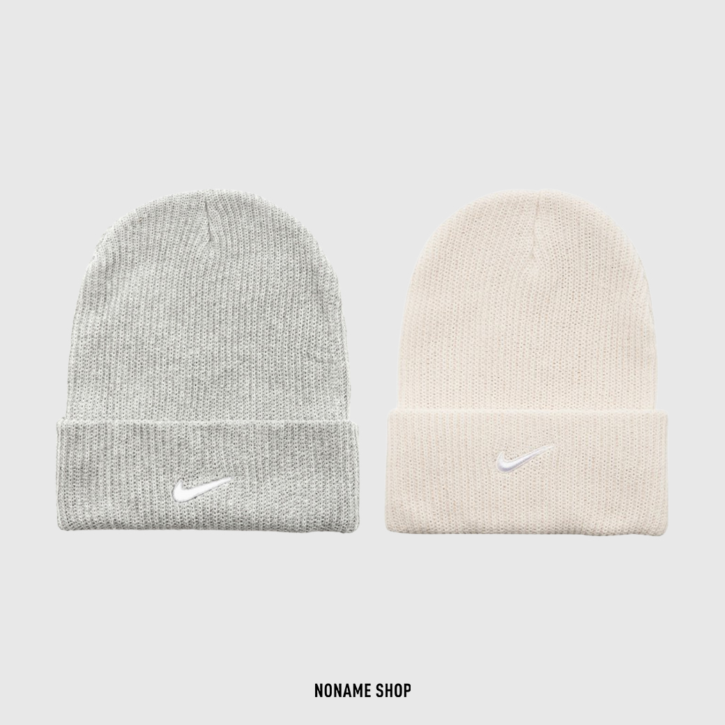 NIKE 小LOGO 針織 毛帽 兩色