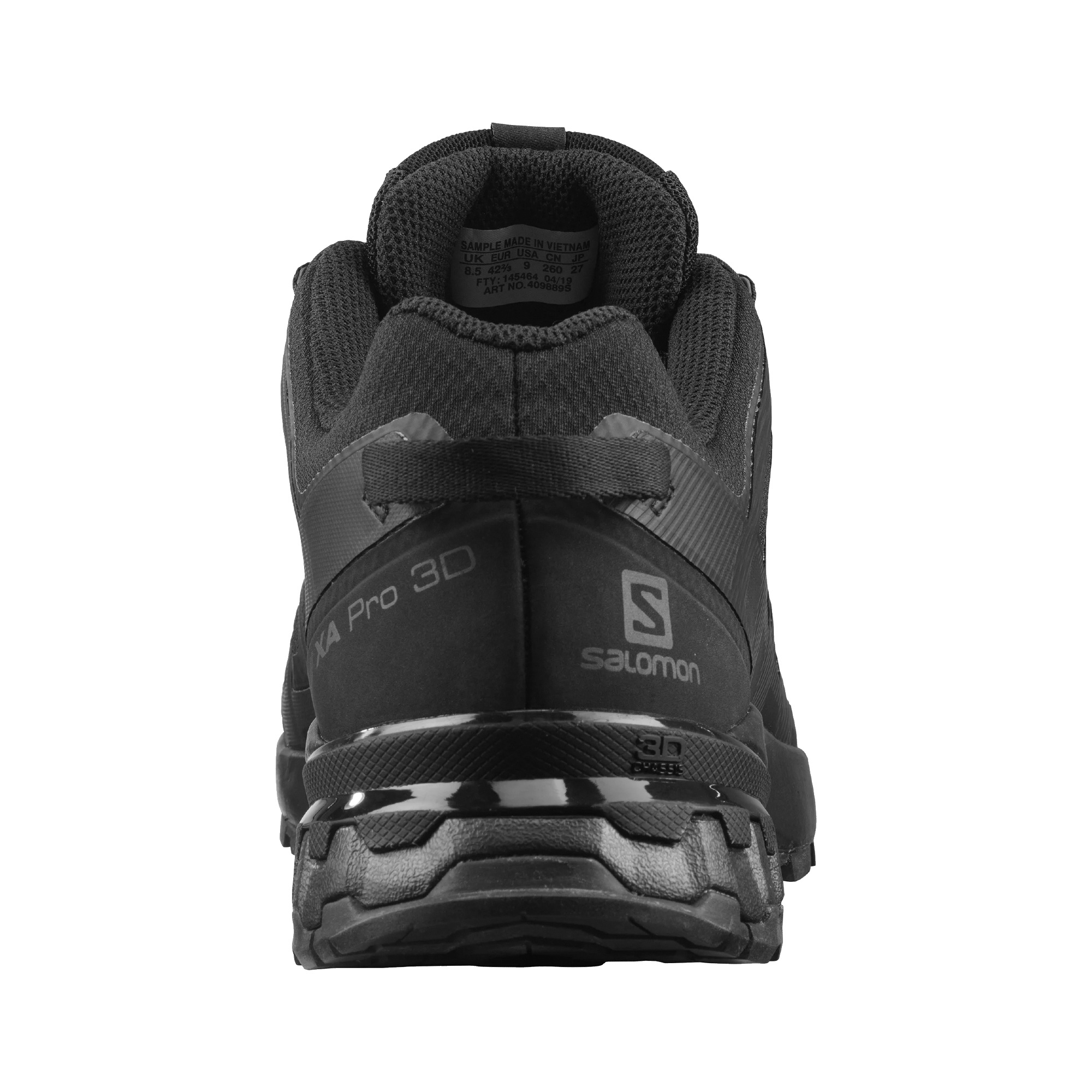 SALOMON XA PRO 3D V8 GTX 男款低筒健野鞋黑