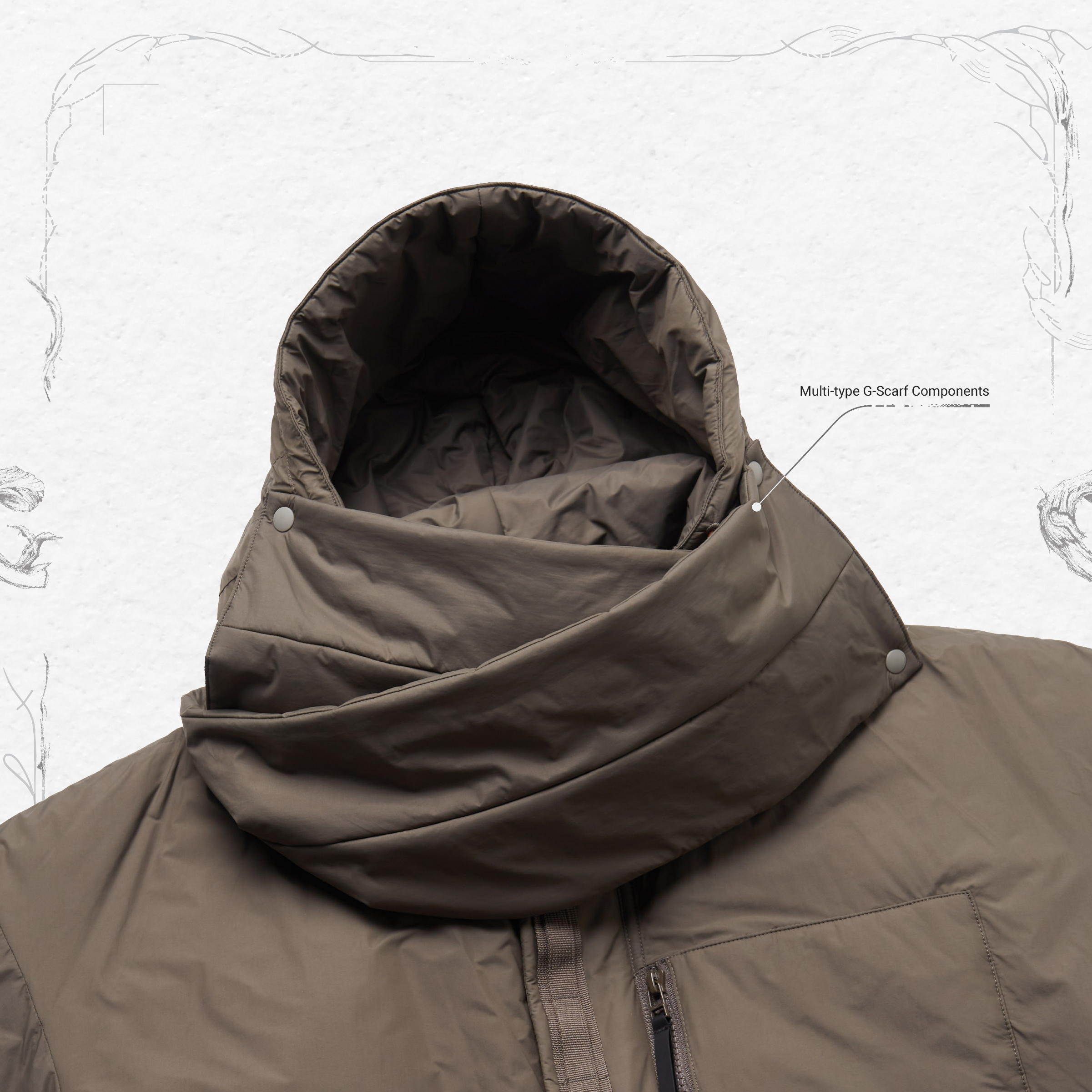 VI-F6M” - 3M Thinsulate™ “Framheim” Parka - Rusty Iron