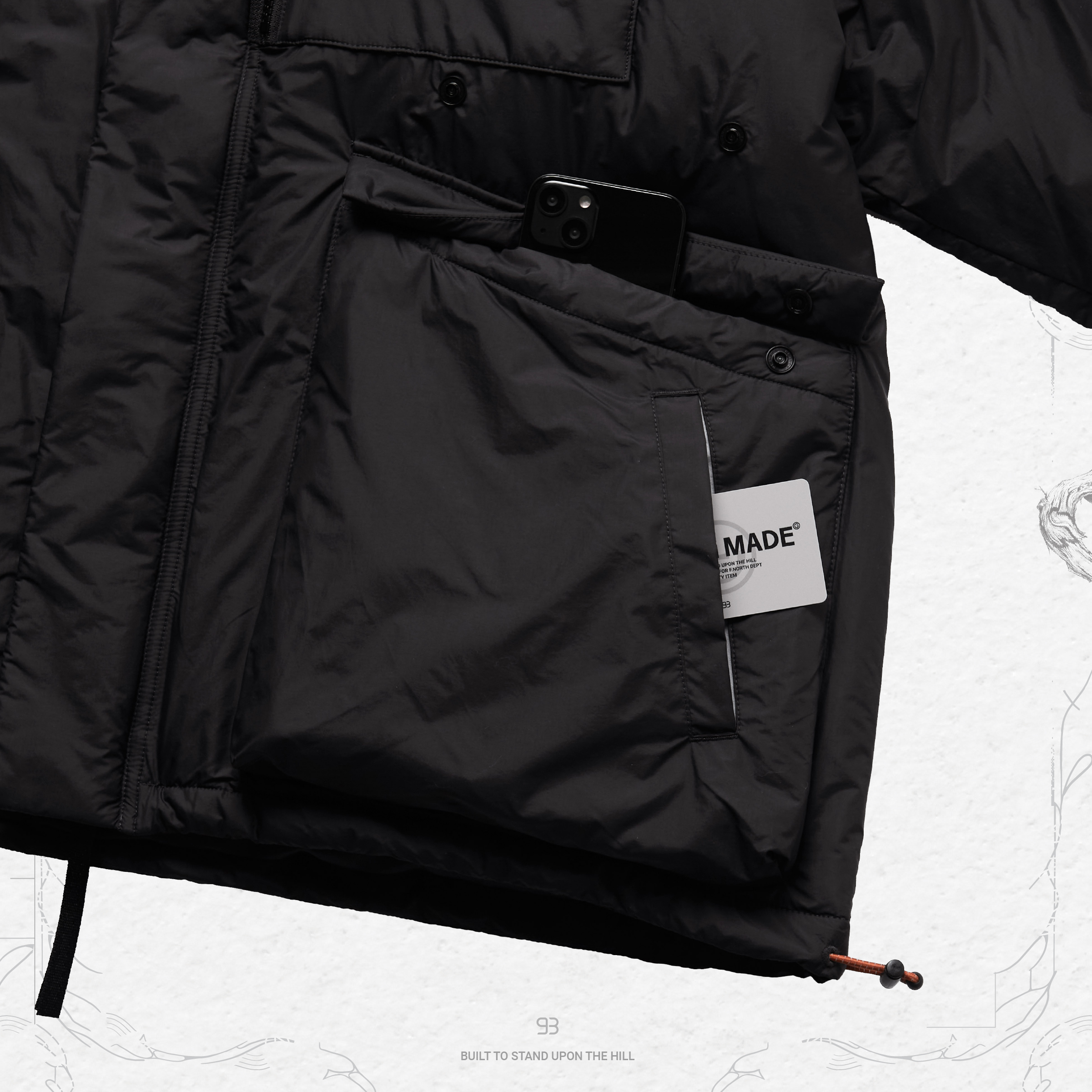 VI-F6M” - 3M Thinsulate™ “Framheim” Parka - Black
