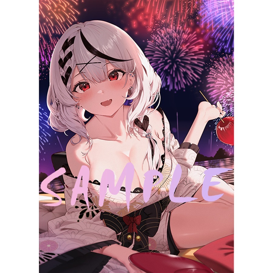 「同人代購」ウサギBOSS-超失敗作「沙花叉クロヱ」B2掛布