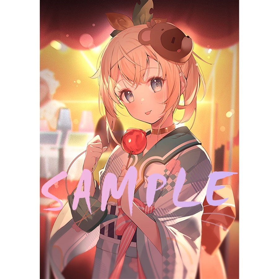 「同人代購」ウサギBOSS-はな森「風真いろは」B2掛布