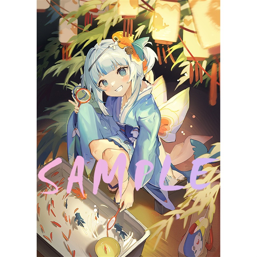 「同人代購」ウサギBOSS-Jamama「がうる・ぐら」B2掛布