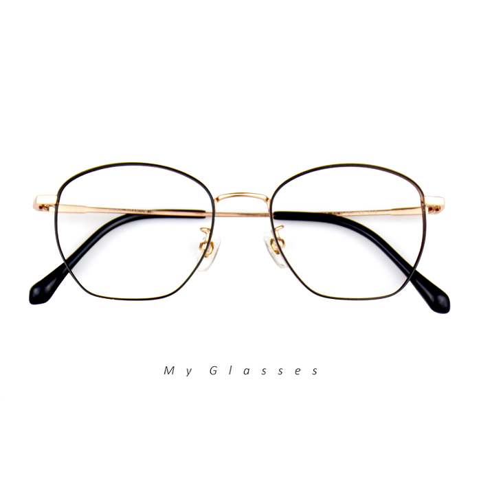 T61純鈦多角小框眼鏡