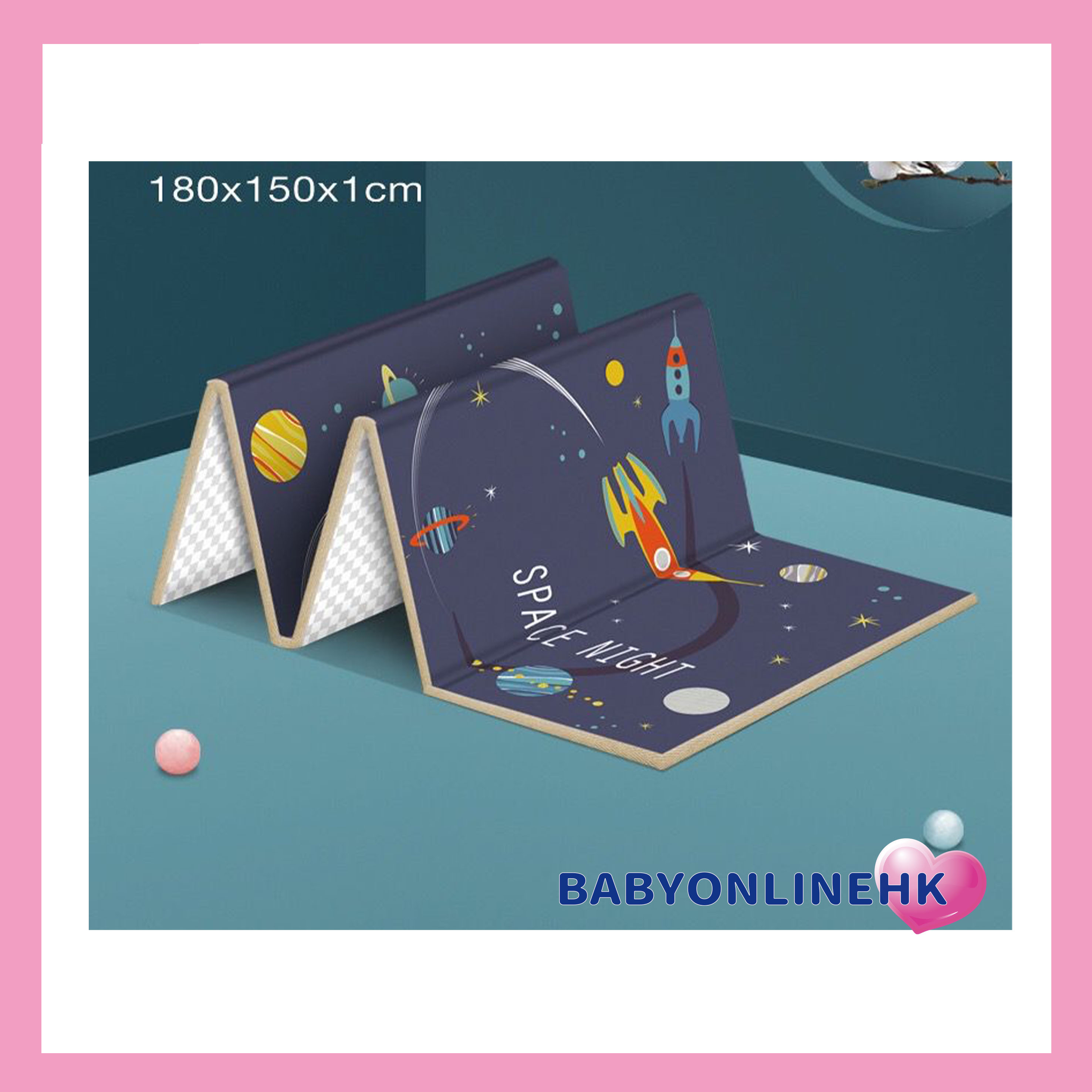 bb 爬行墊 可以折疊 180x150x1cm 只限門市自取