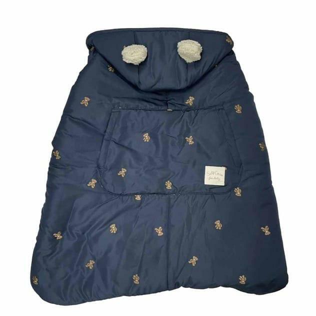 (現貨) JP熊仔包腳暖笠笠披風