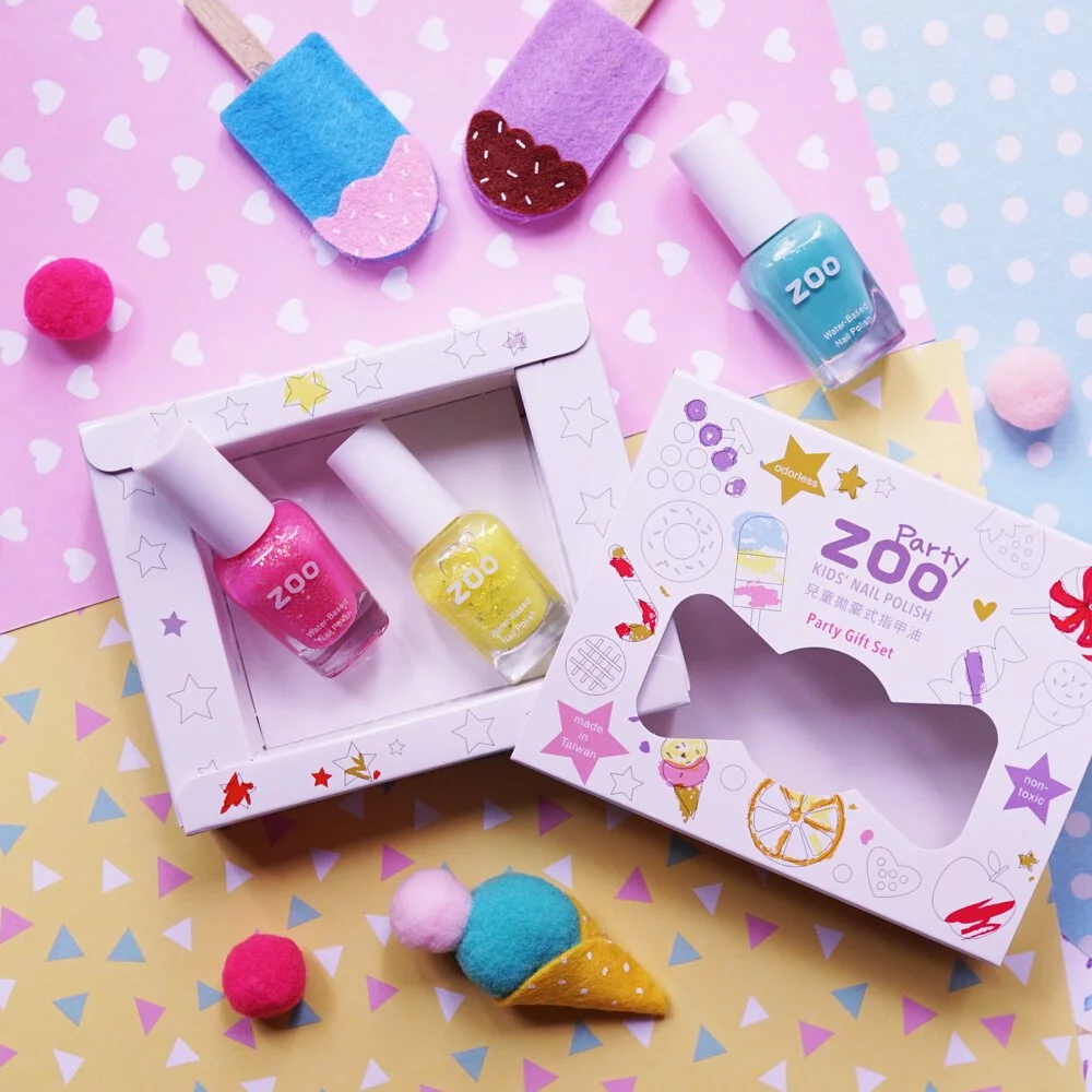 【ZOO ㄖㄨˋ】蝴蝶結甜點禮盒 果凍亮片色系 三件組