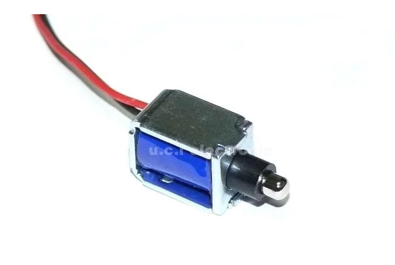 【UCI電子】(3-8) 電控儀器鎖電磁鎖 5V電磁鐵鎖 小型電子鎖 電磁鎖