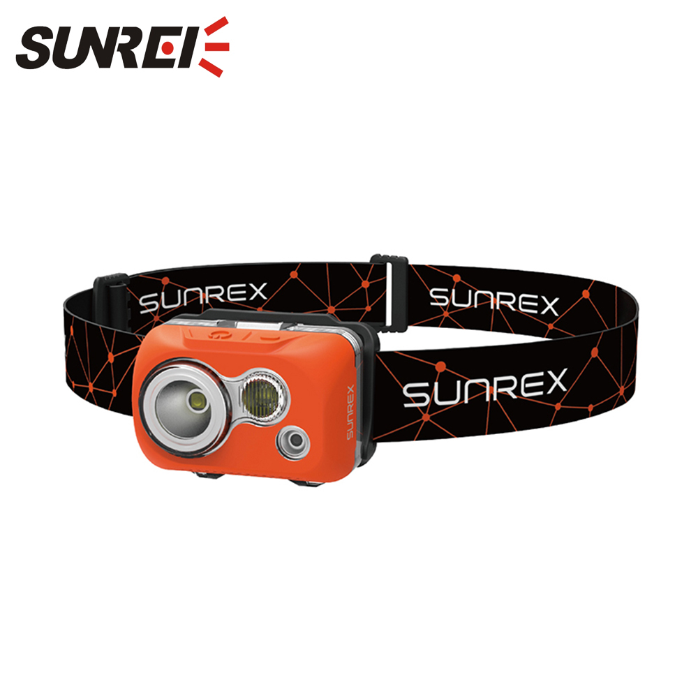 SUNREE 山力士 YoudoX 五段式頭燈 (橘) 81CLS0118