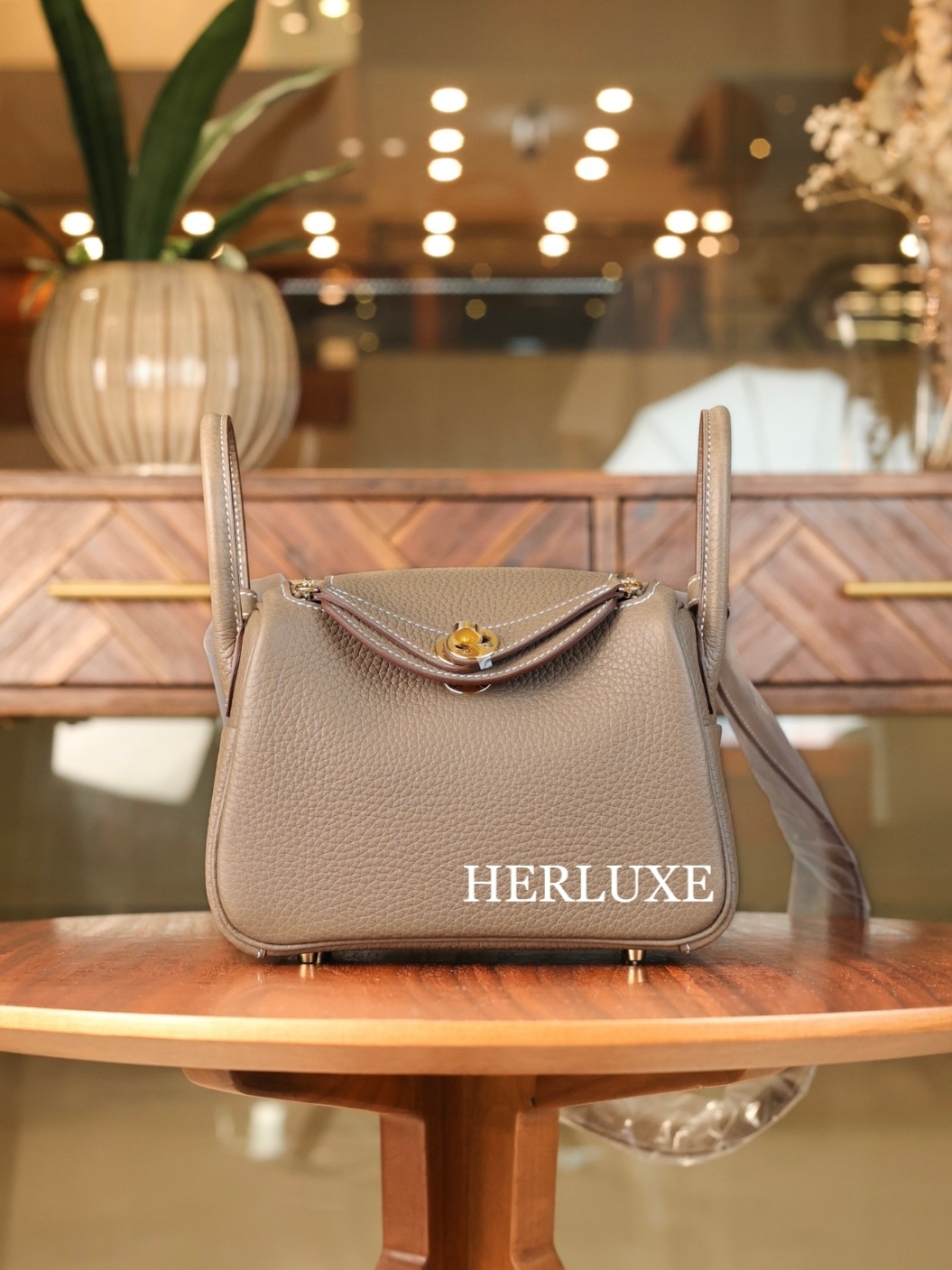 Lindy mini 18 etoupe cc tc K