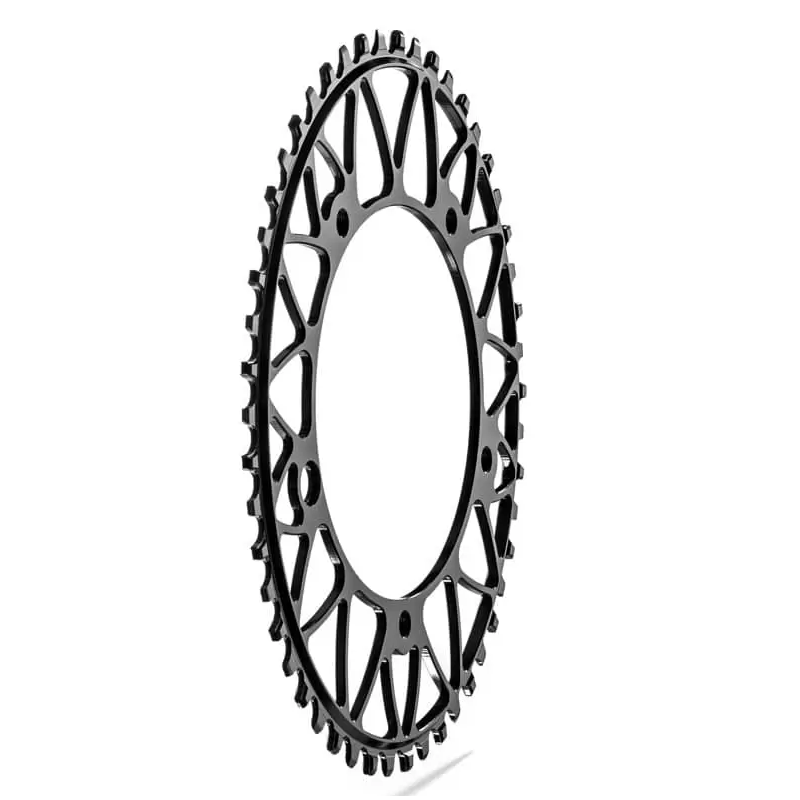 AbsoluteBlack Oval 1X BCD130x5 Chainring (For Brompton)