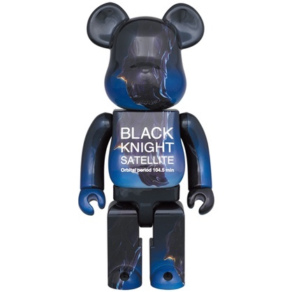 BEETLE BE@RBRICK 黒騎士衛星BLACK KNIGHT SATELLITE 限定1000%