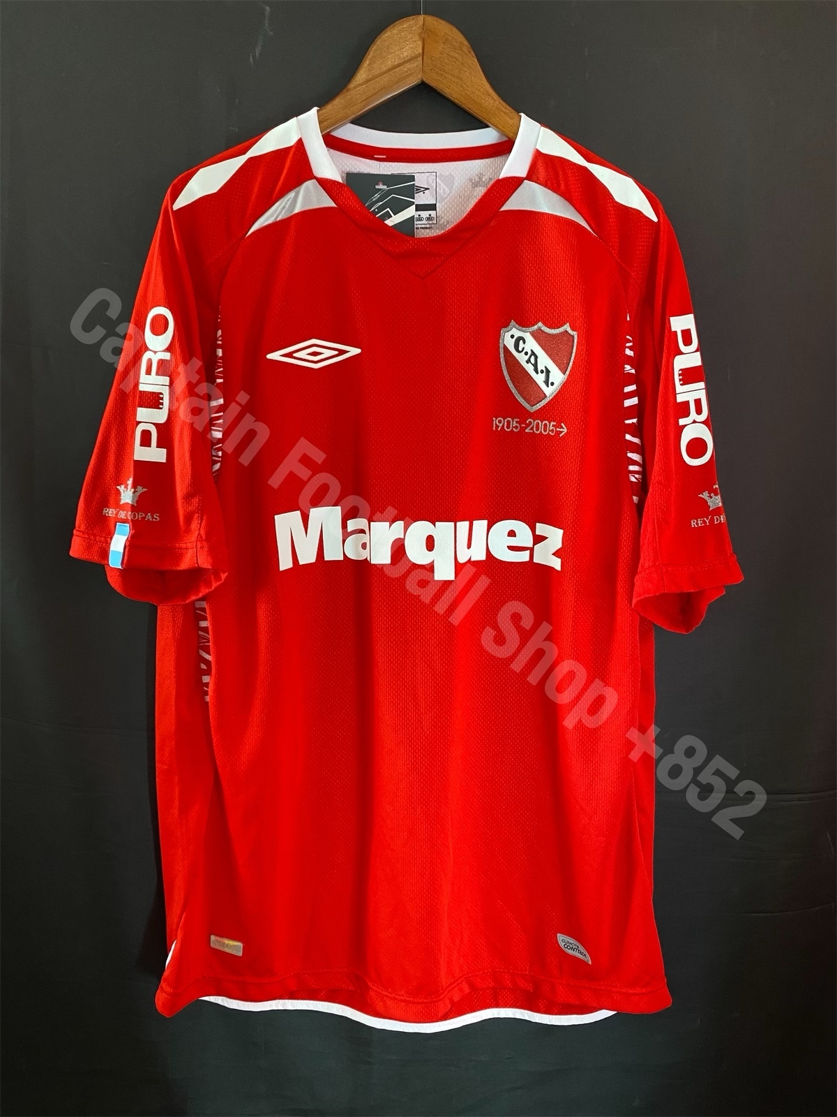 阿根廷獨立隊 2008 umbro 百週年主場球衣