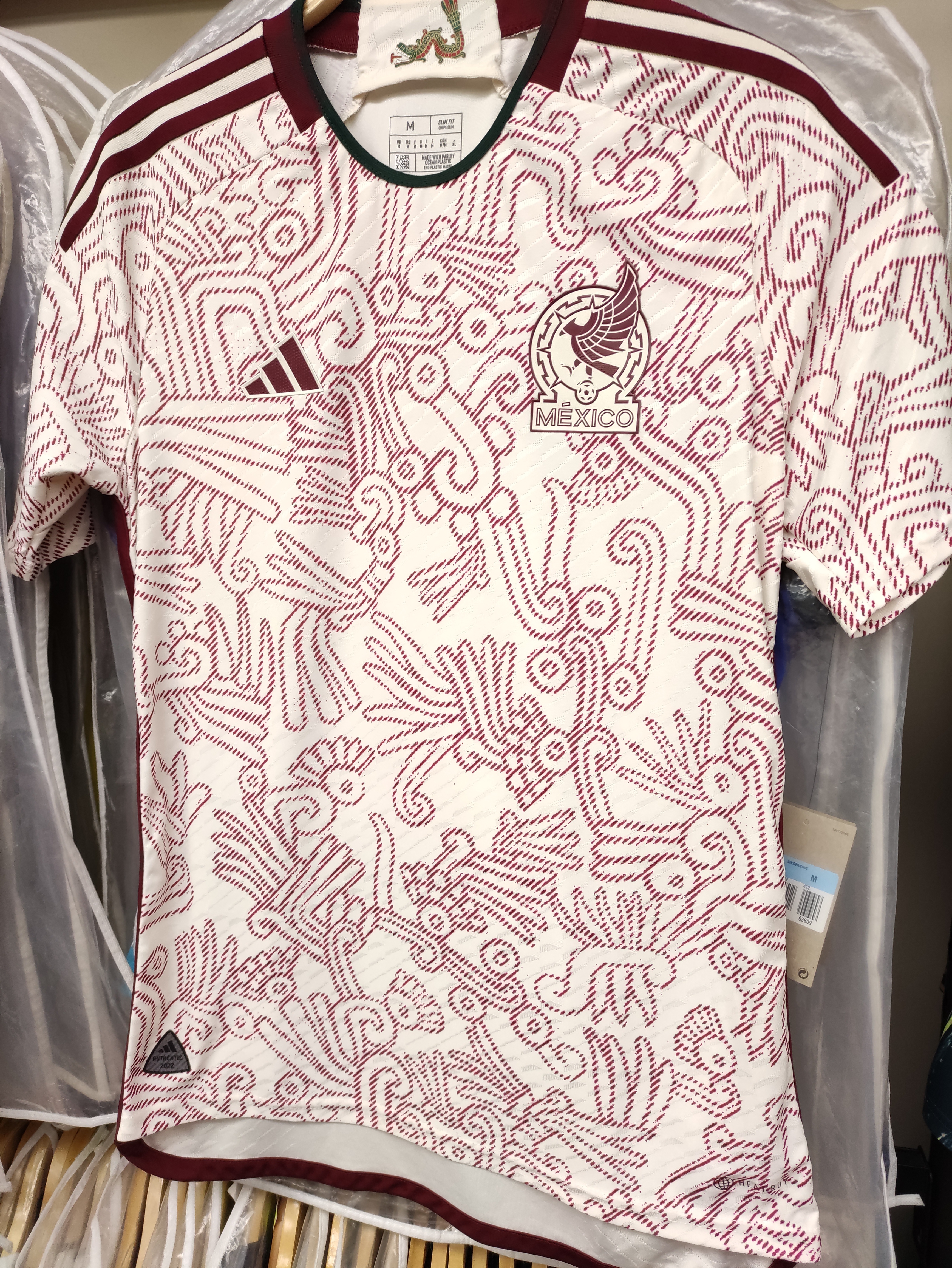 2022世界杯墨西哥國家隊作客球員版球衣